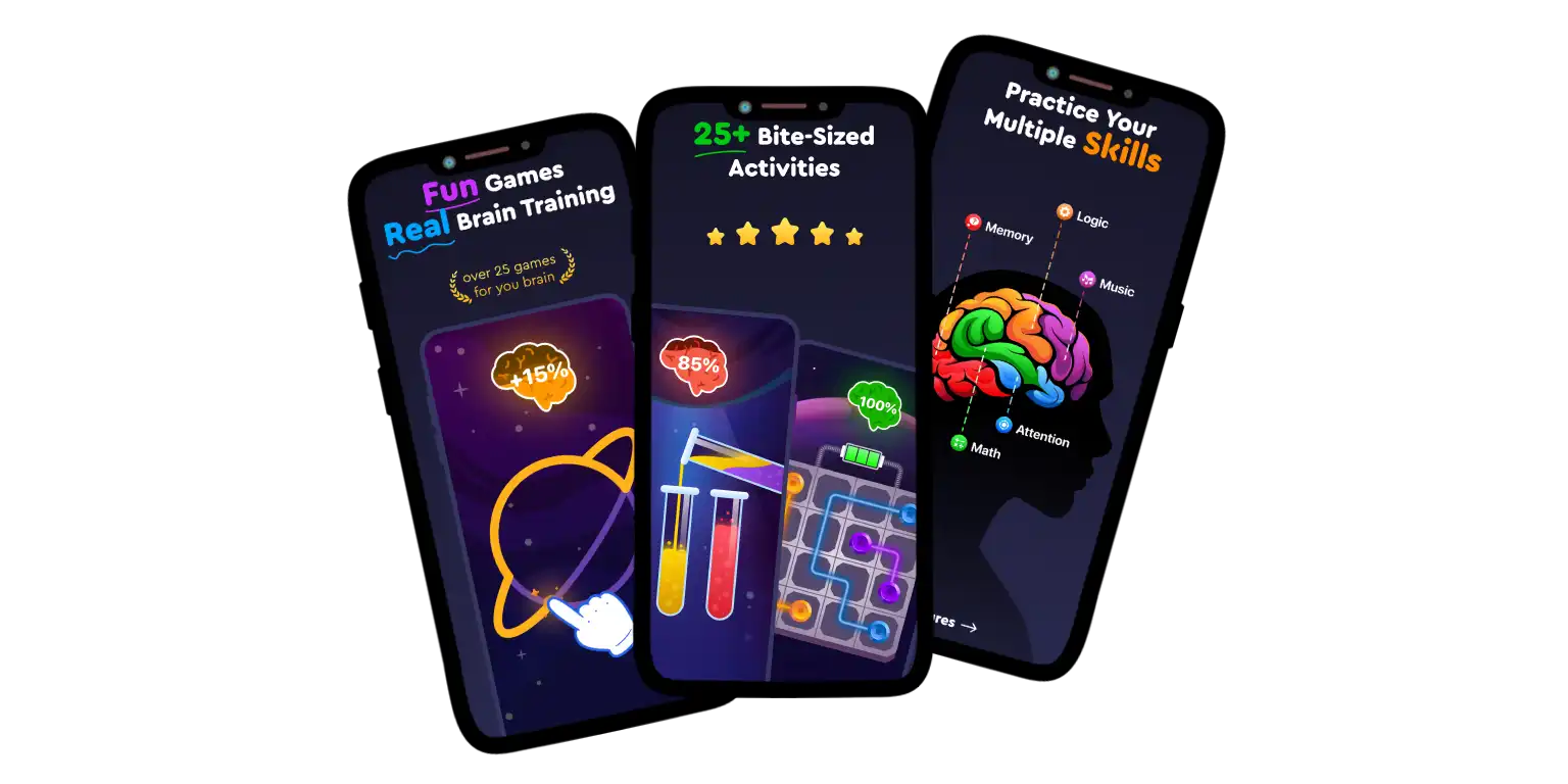 A screen of the Mind Elevate IQ test.