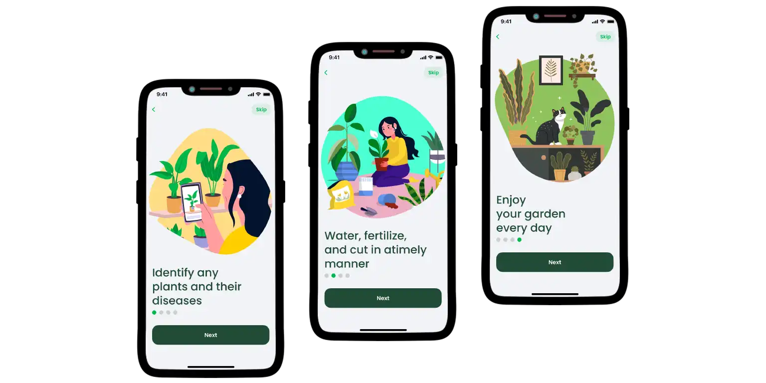 The AI Plant Finder app promo photo.