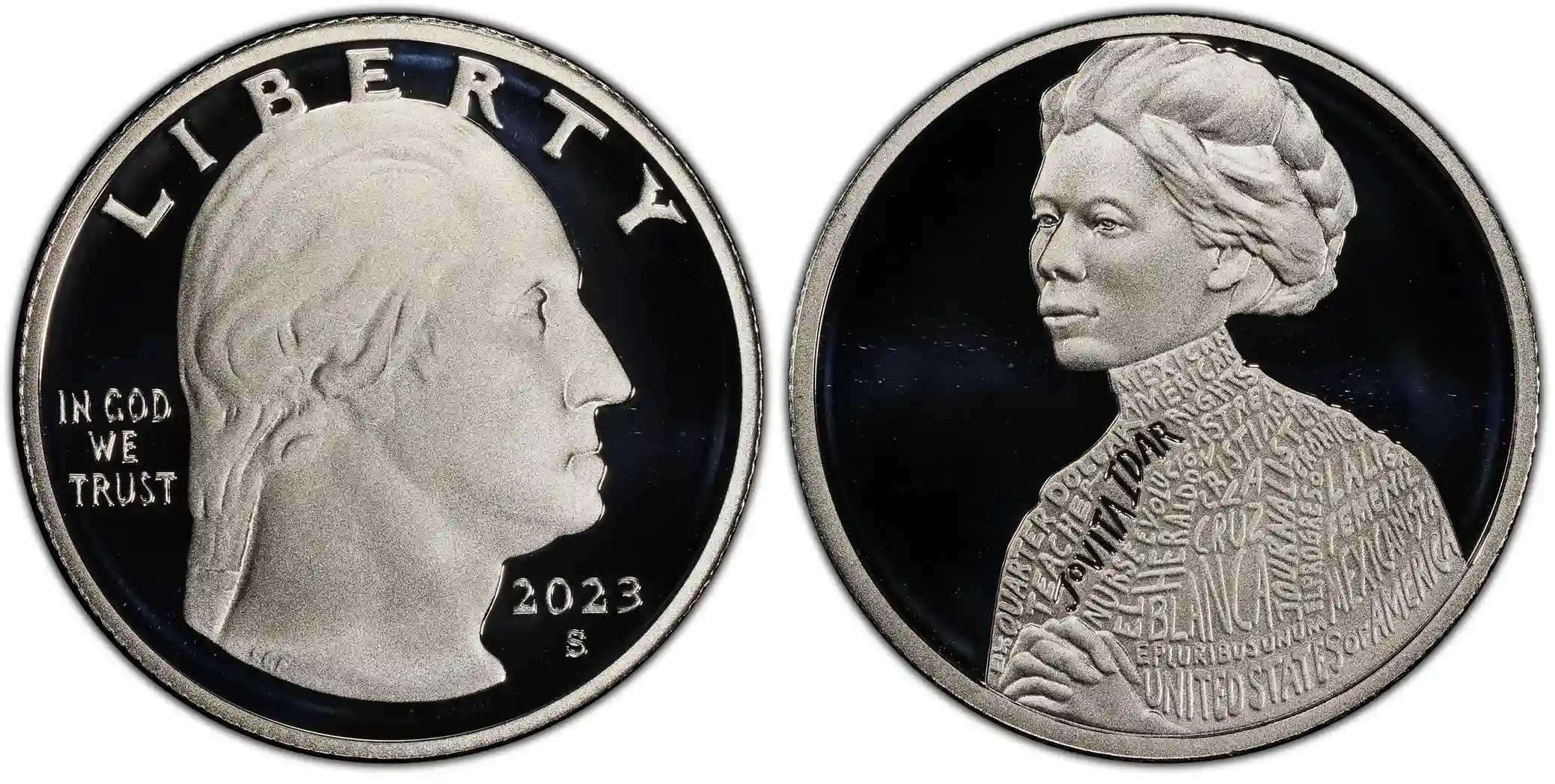 2023-S Jovita Idar Quarter Proof